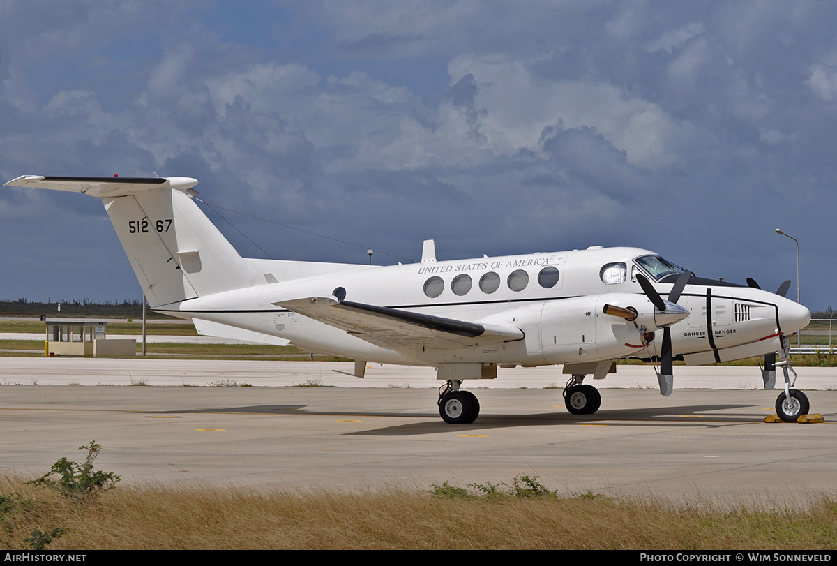 Aircraft Photo of 85-1267 / 51267 | Beech C-12F Huron (B200C) | USA - Army | AirHistory.net #676921