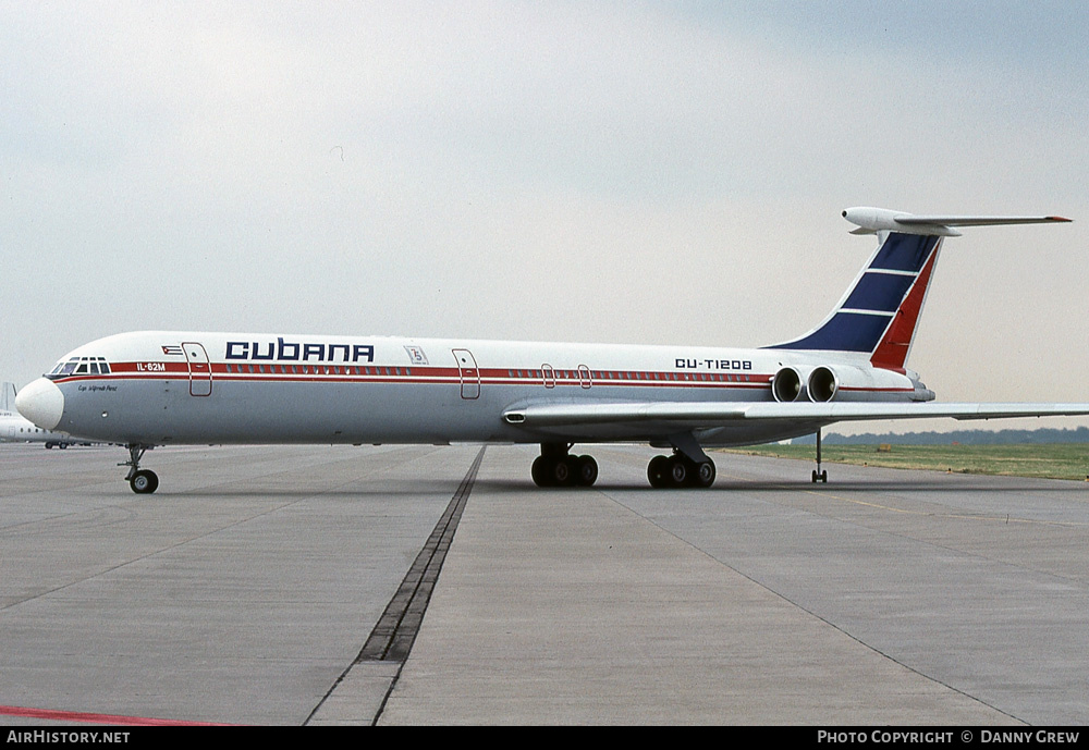 Aircraft Photo of CU-T1208 | Ilyushin Il-62M | Cubana | AirHistory.net #676936