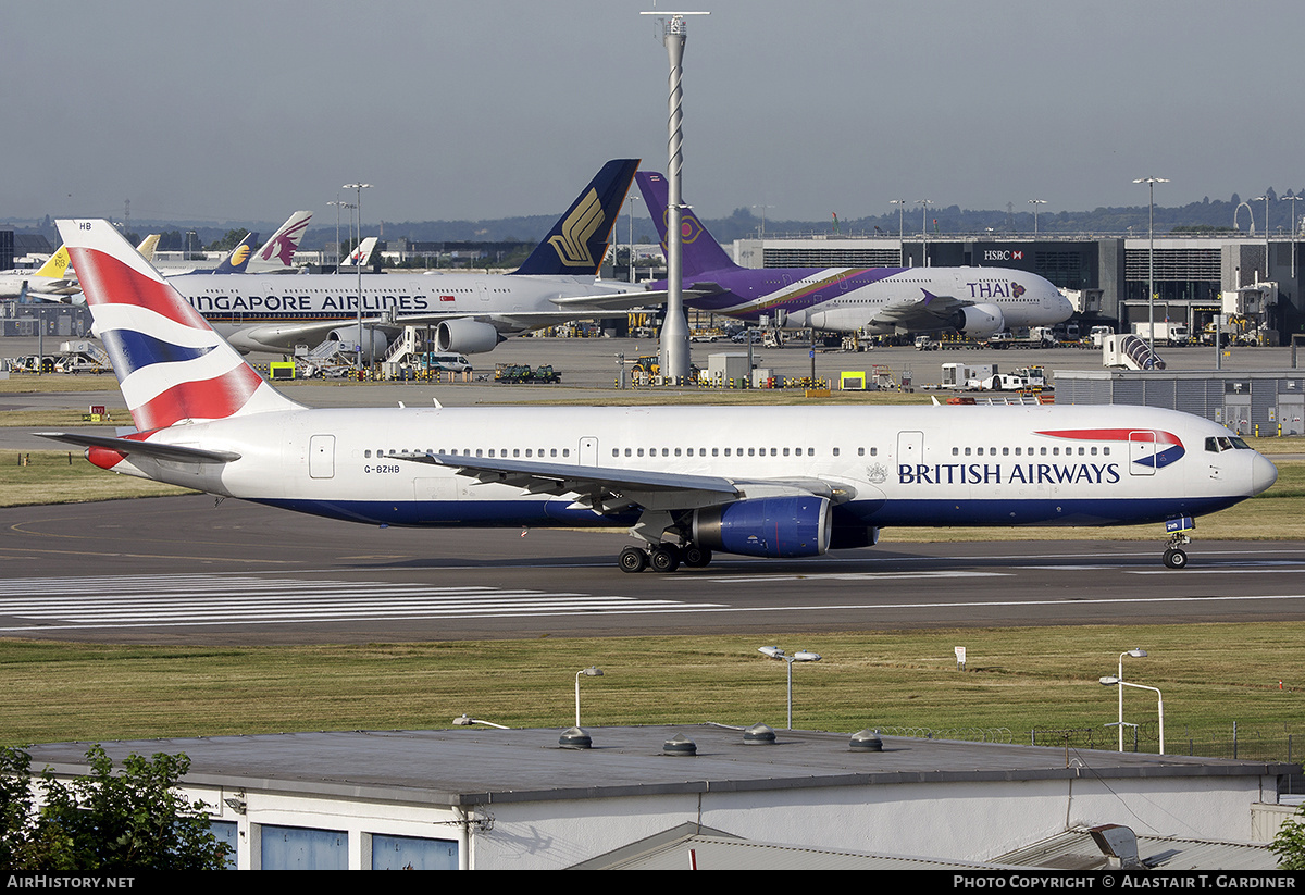 Aircraft Photo of G-BZHB | Boeing 767-336/ER | British Airways | AirHistory.net #676942