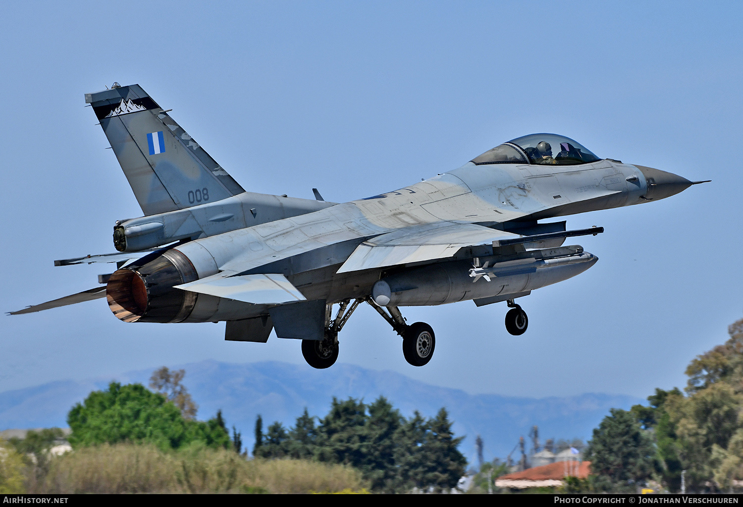 Aircraft Photo of 008 | Lockheed Martin F-16C Fighting Falcon | Greece - Air Force | AirHistory.net #676955