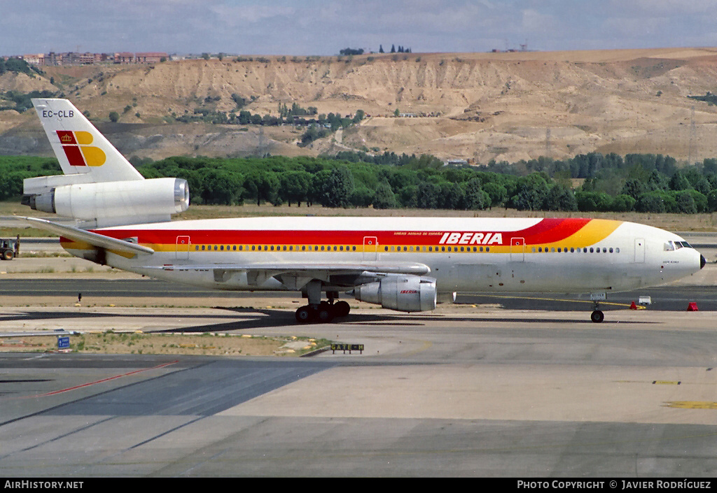 Aircraft Photo of EC-CLB | McDonnell Douglas DC-10-30 | Iberia | AirHistory.net #676971