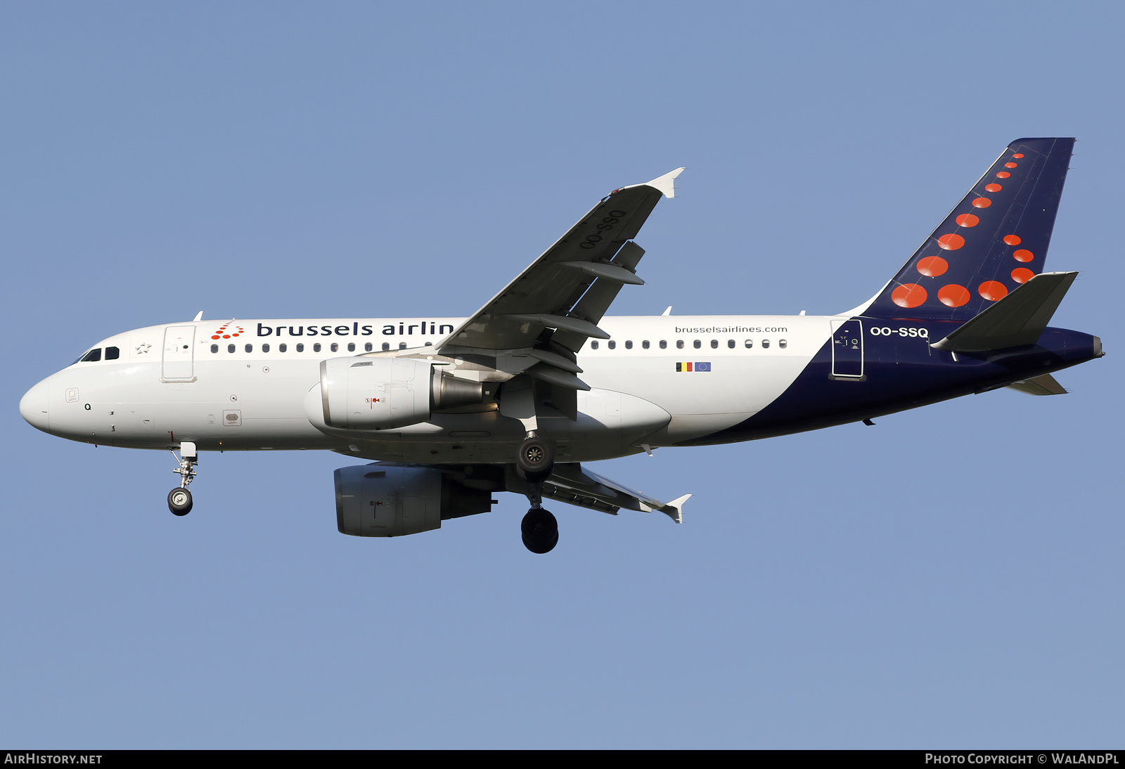 Aircraft Photo of OO-SSQ | Airbus A319-112 | Brussels Airlines | AirHistory.net #676975