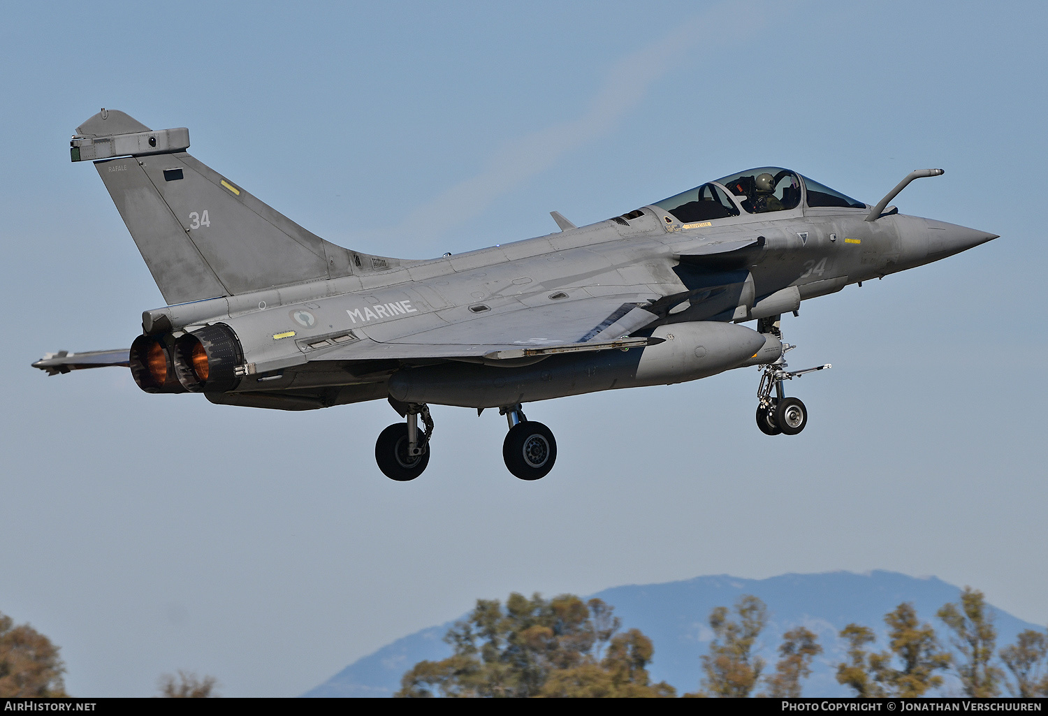 Aircraft Photo of 34 | Dassault Rafale M | France - Navy | AirHistory.net #676989