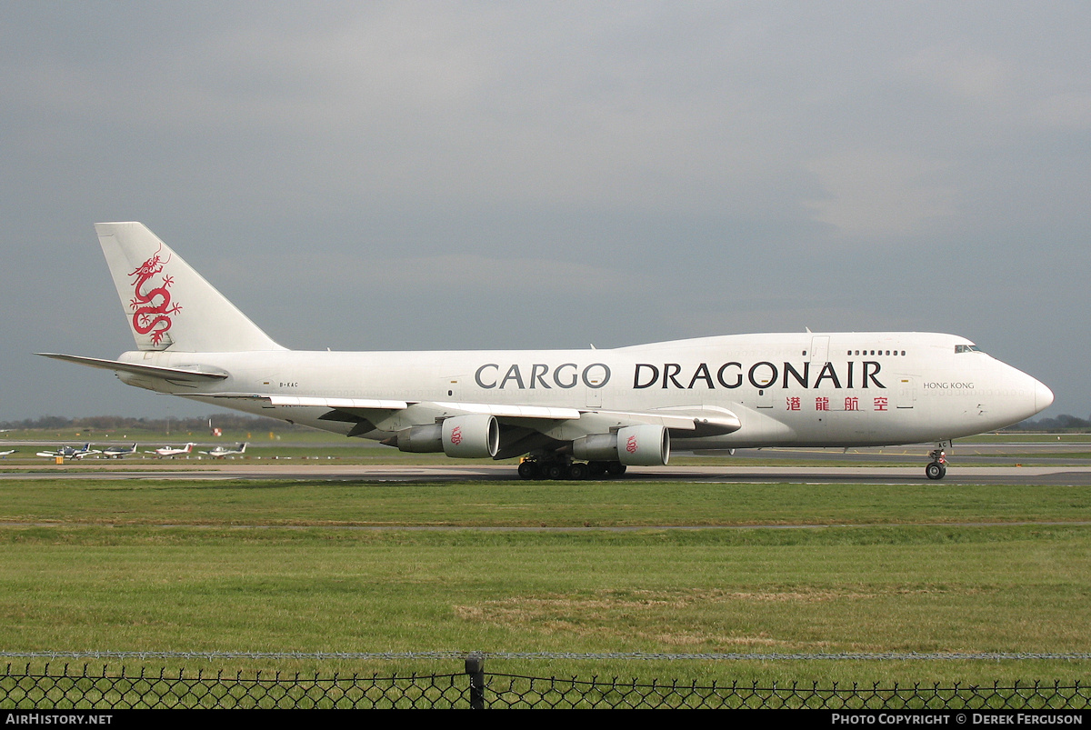 Aircraft Photo of B-KAC | Boeing 747-3H6M(SF) | Dragonair Cargo | AirHistory.net #677014
