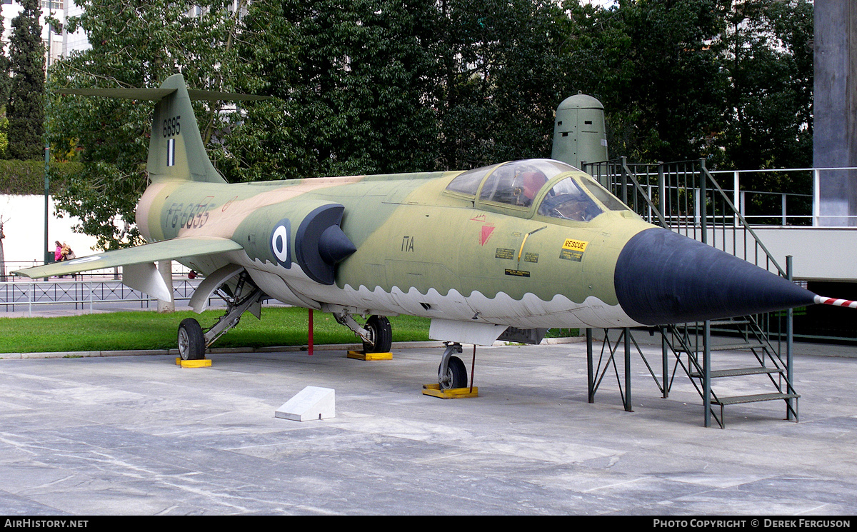 Aircraft Photo of 6695 | Lockheed F-104G Starfighter | Greece - Air Force | AirHistory.net #677015