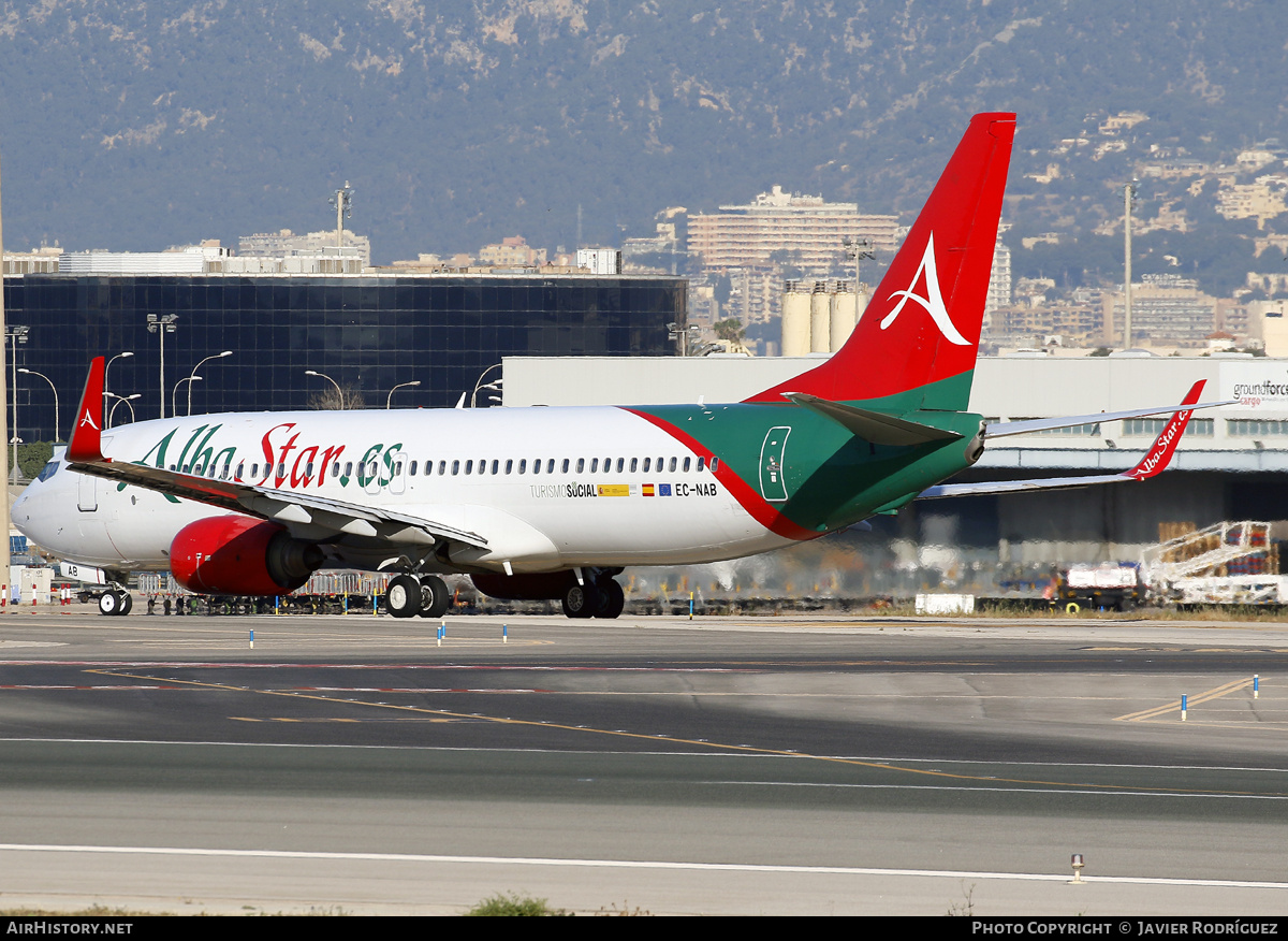 Aircraft Photo of EC-NAB | Boeing 737-81Q | AlbaStar | AirHistory.net #677017