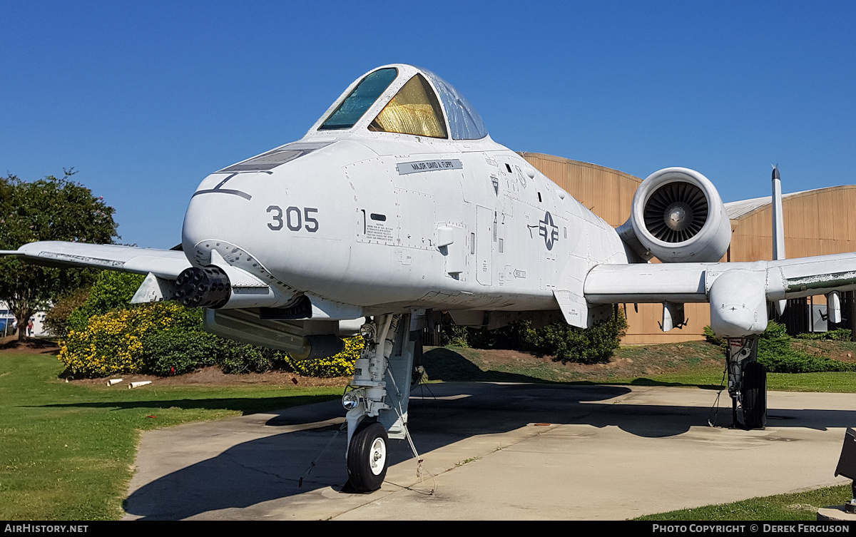 Aircraft Photo of 75-0305 / AF75-305 | Fairchild A-10A Thunderbolt II | USA - Air Force | AirHistory.net #677021