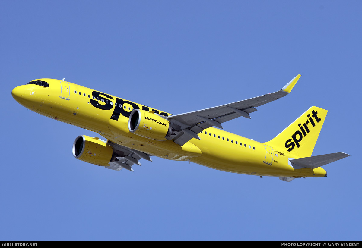 Aircraft Photo of N978NK | Airbus A320-271N | Spirit Airlines | AirHistory.net #677029