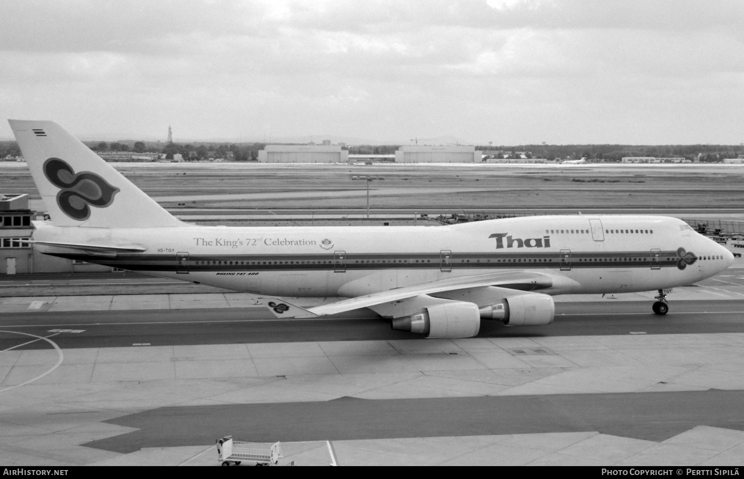 Aircraft Photo of HS-TGY | Boeing 747-4D7 | Thai Airways International | AirHistory.net #677049