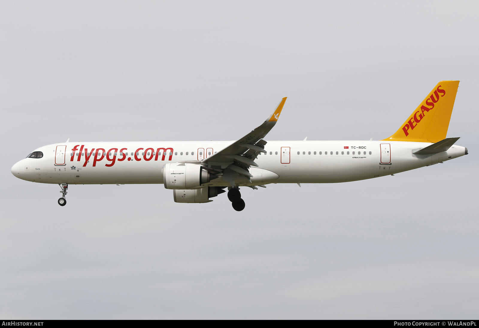 Aircraft Photo of TC-RDC | Airbus A321-251NX | Pegasus Airlines | AirHistory.net #677053