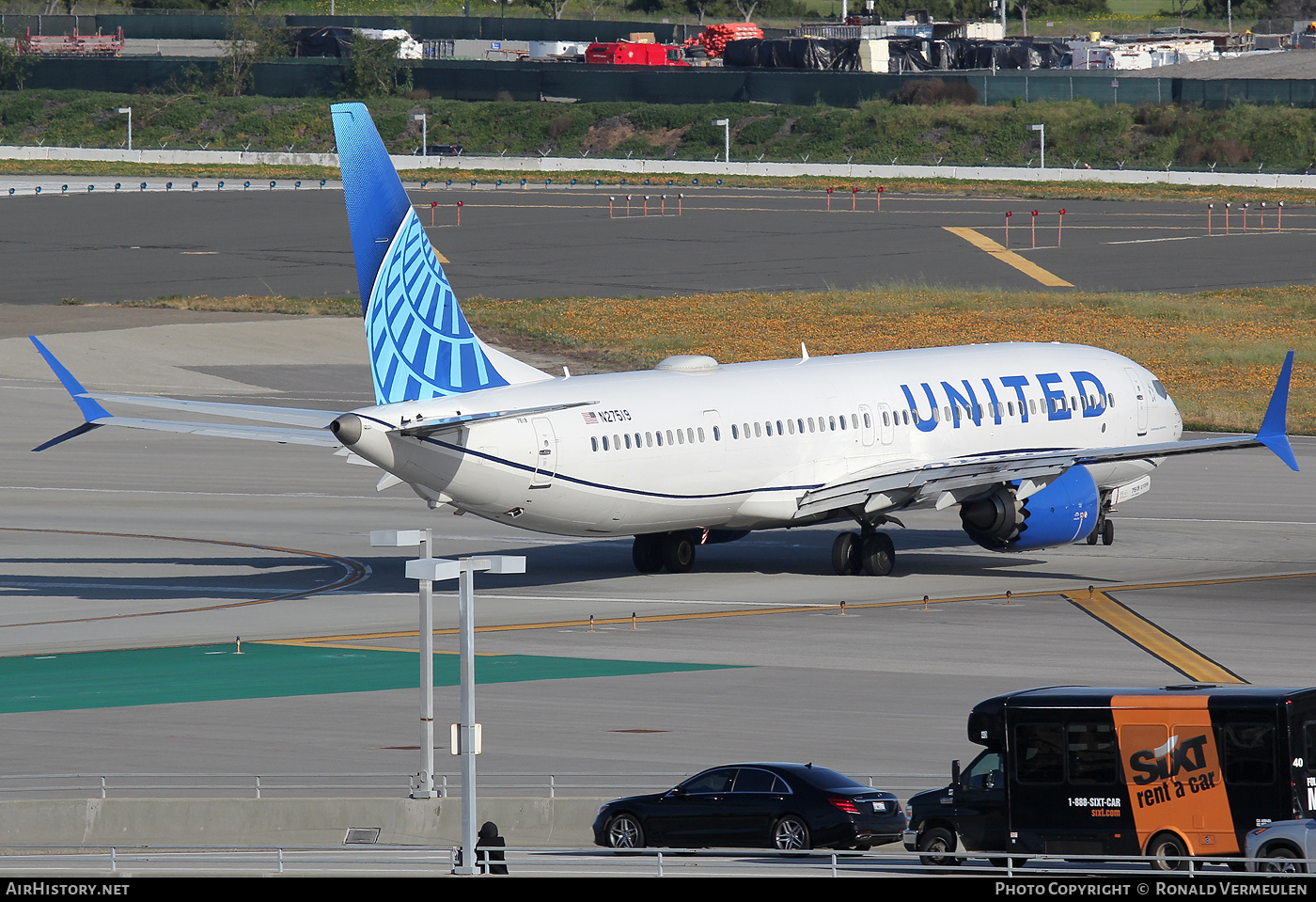Aircraft Photo of N27519 | Boeing 737-9 Max 9 | United Airlines | AirHistory.net #677056