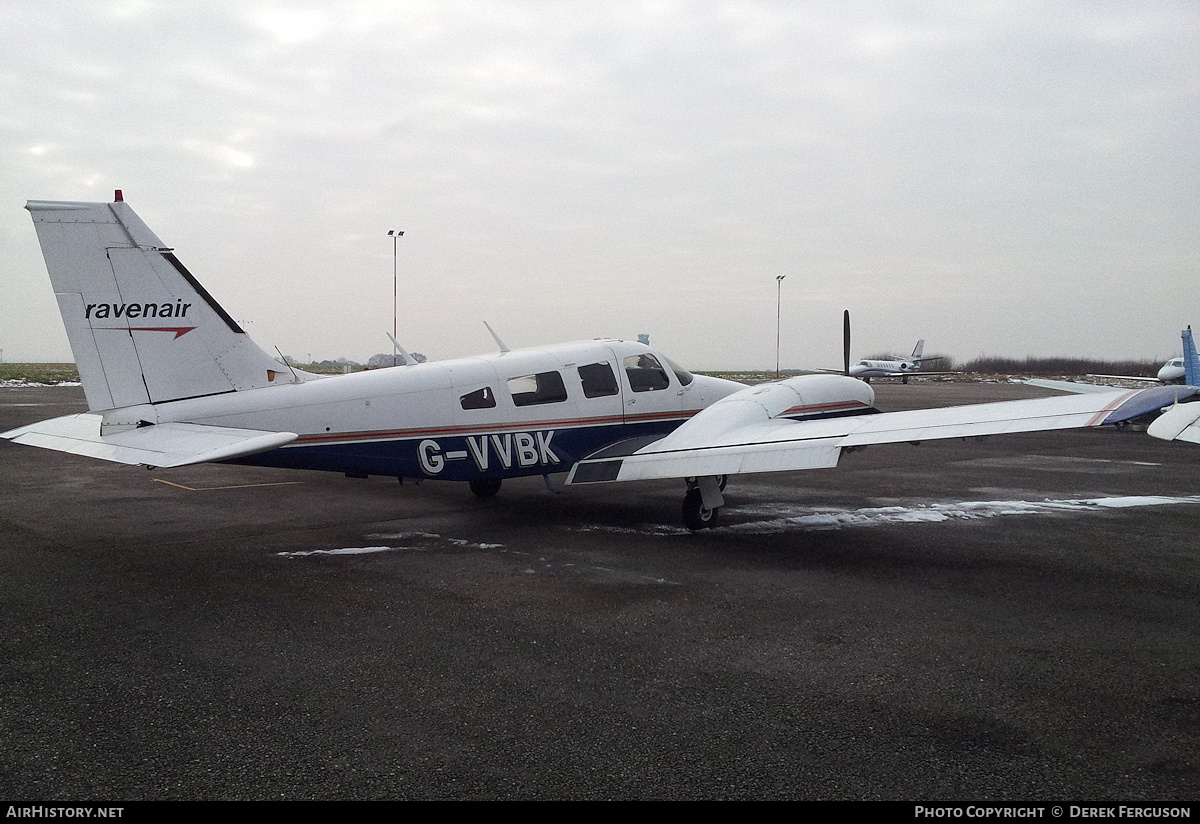 Aircraft Photo of G-VVBK | Piper PA-34-200T Seneca II | Ravenair | AirHistory.net #677060