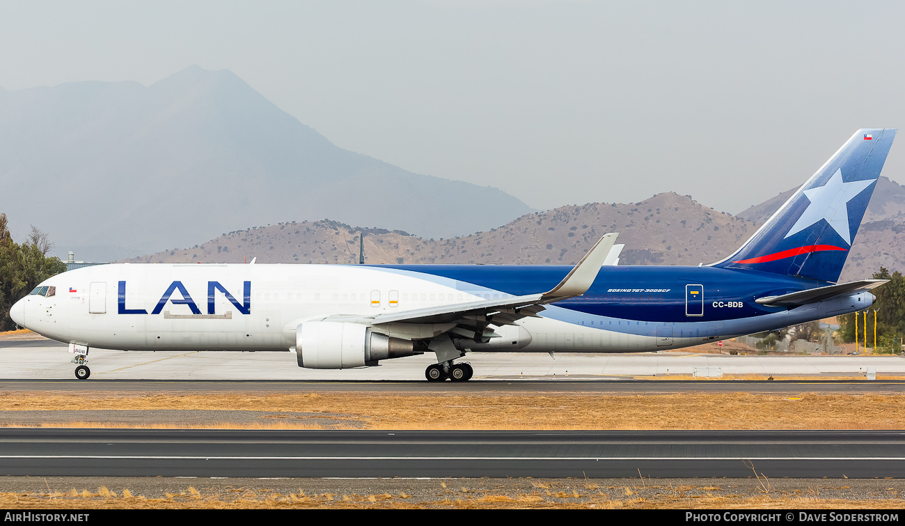 Aircraft Photo of CC-BDB | Boeing 767-316/ER(BCF) | LAN Airlines - Línea Aérea Nacional | AirHistory.net #677083