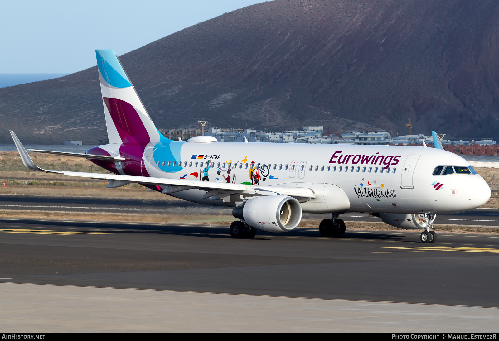 Aircraft Photo of D-AEWP | Airbus A320-214 | Eurowings | AirHistory.net #677084