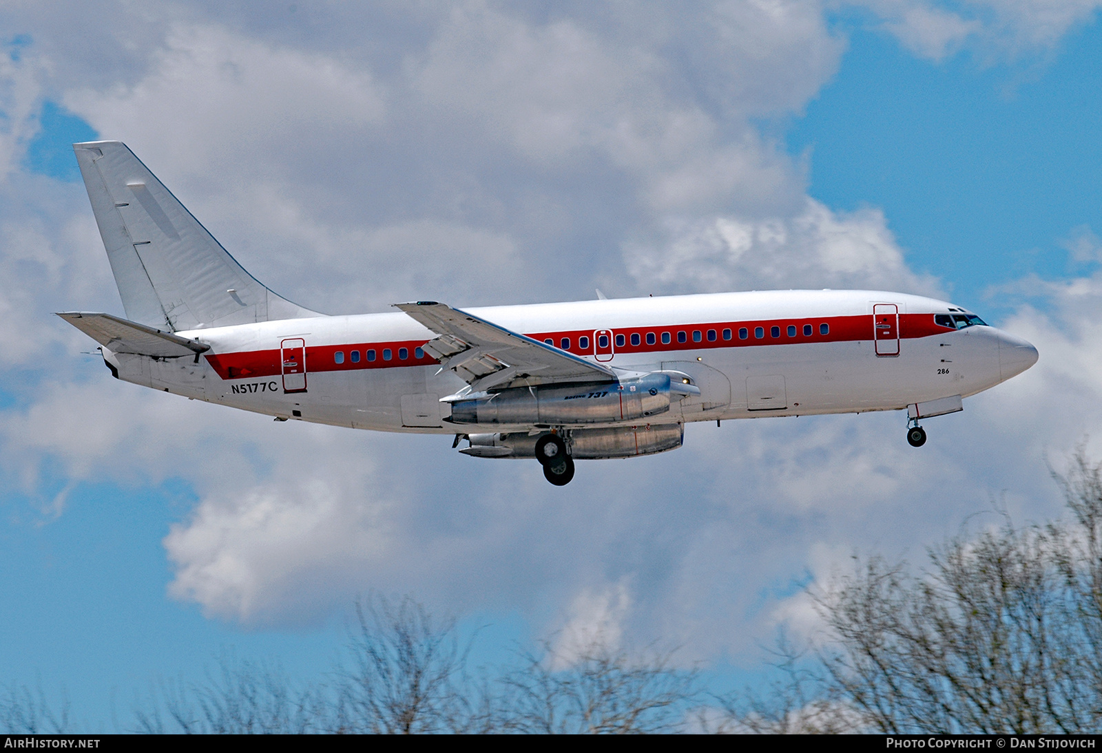 Aircraft Photo of N5177C | Boeing CT-43A (737-253/Adv) | EG & G - Edgerton, Germeshausen, and Grier | AirHistory.net #677116