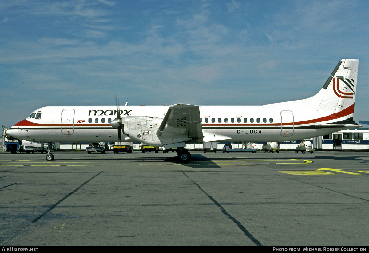Aircraft Photo of G-LOGA | British Aerospace ATP | Manx Airlines | AirHistory.net #677144