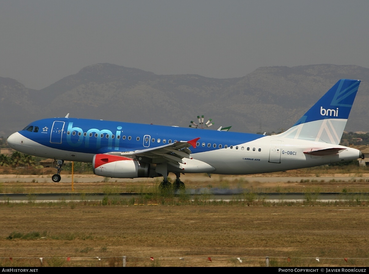 Aircraft Photo of G-DBCI | Airbus A319-132 | BMI - British Midland International | AirHistory.net #677145