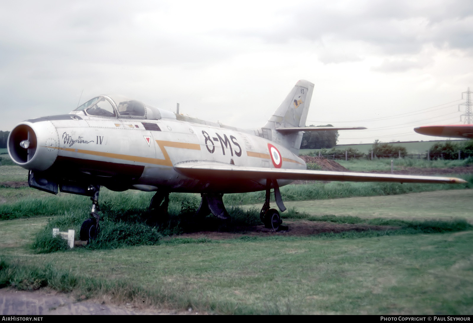 Aircraft Photo of 83 | Dassault MD-454 Mystere IV A | France - Air Force | AirHistory.net #677149