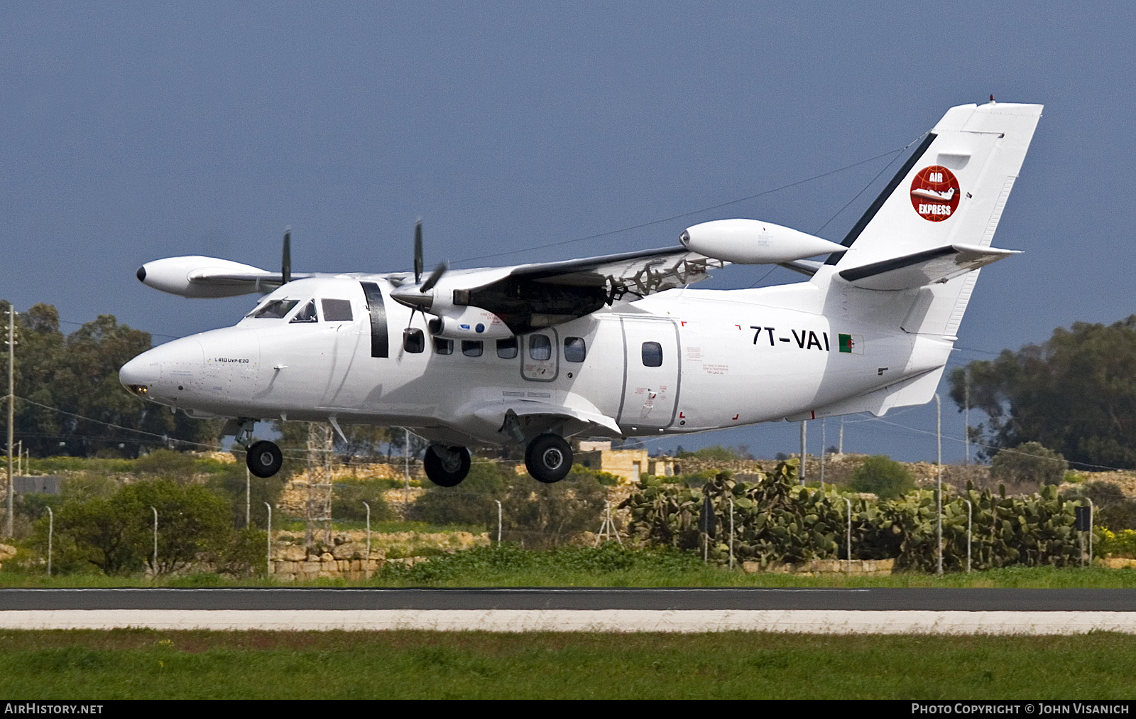 Aircraft Photo of 7T-VAI | Let L-410UVP-E20 Turbolet | Air Express Algeria | AirHistory.net #677150