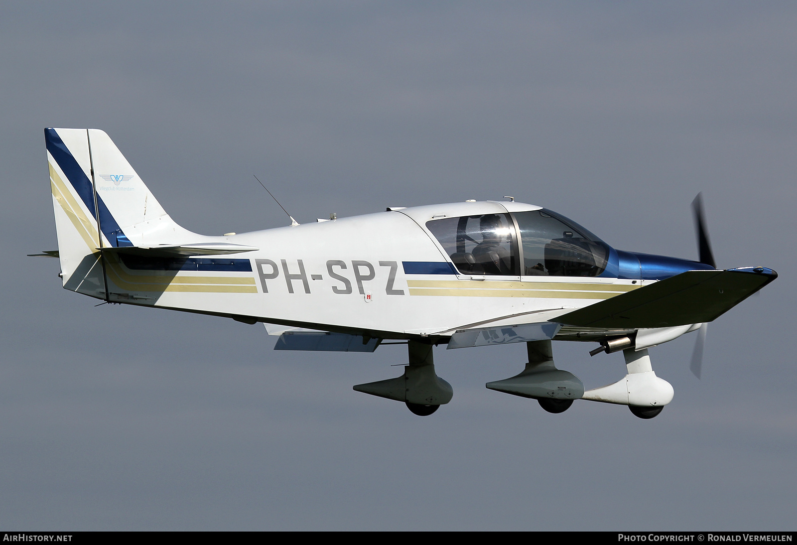 Aircraft Photo of PH-SPZ | Robin DR-400-140B | Vliegclub Rotterdam | AirHistory.net #677190