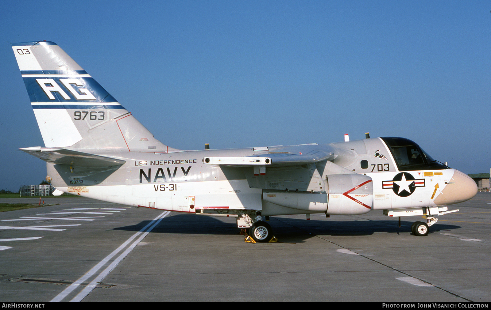 Aircraft Photo of 159763 | Lockheed S-3A Viking | USA - Navy | AirHistory.net #677219