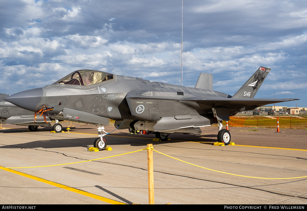 Aircraft Photo of 5146 | Lockheed Martin F-35A Lightning II | Norway - Air Force | AirHistory.net #677222