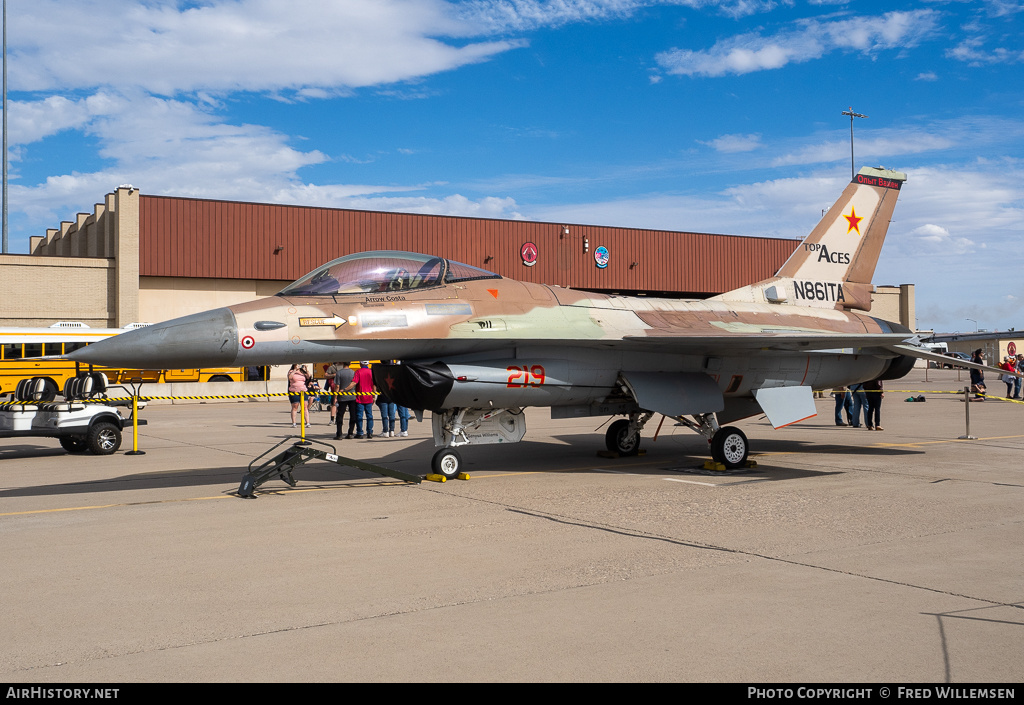Aircraft Photo of N861TA | General Dynamics F-16A Netz | Top Aces | AirHistory.net #677228
