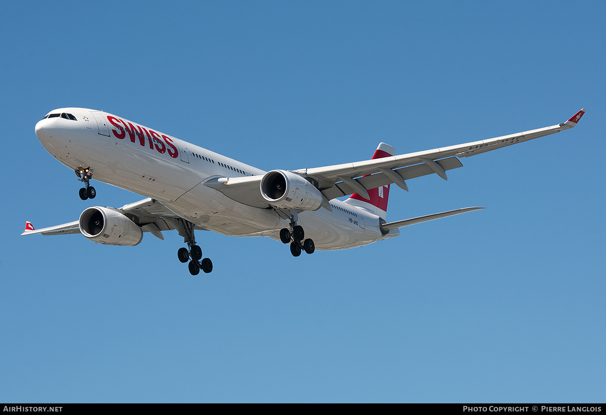 Aircraft Photo of HB-JHG | Airbus A330-343 | Swiss International Air Lines | AirHistory.net #677244