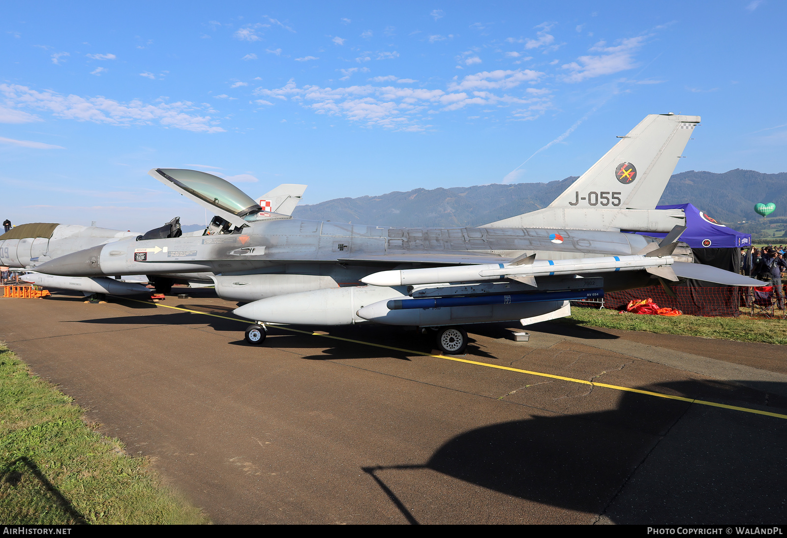 Aircraft Photo of J-055 | General Dynamics F-16AM Fighting Falcon | Netherlands - Air Force | AirHistory.net #677257