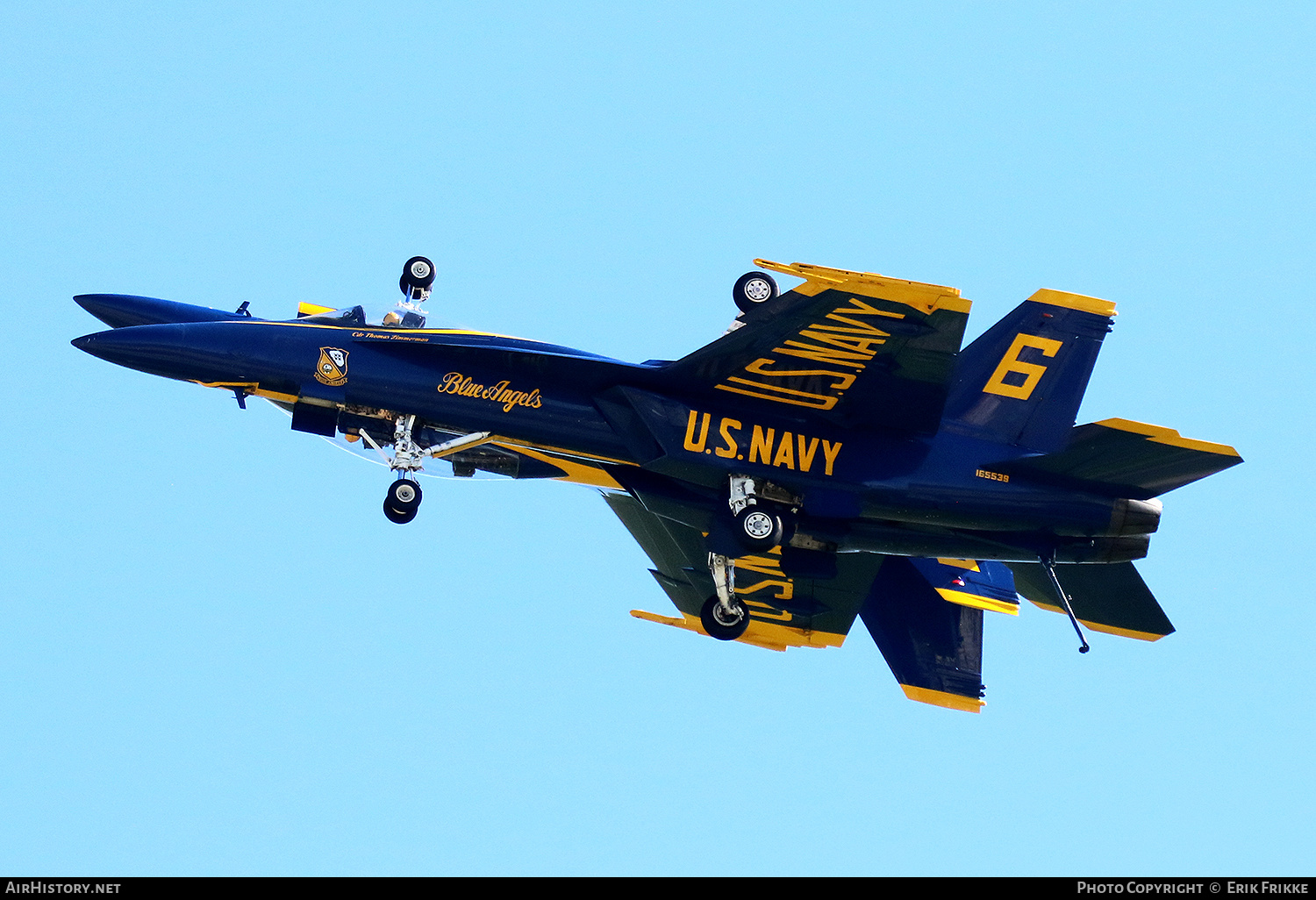 Aircraft Photo of 165538 | Boeing F/A-18E Super Hornet | USA - Navy | AirHistory.net #677278
