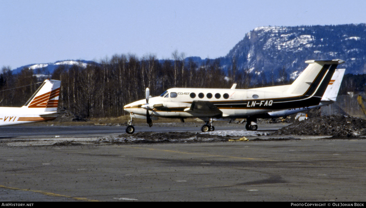 Aircraft Photo of LN-FAQ | Beech 200 Super King Air | Coast Aero Center | AirHistory.net #677288