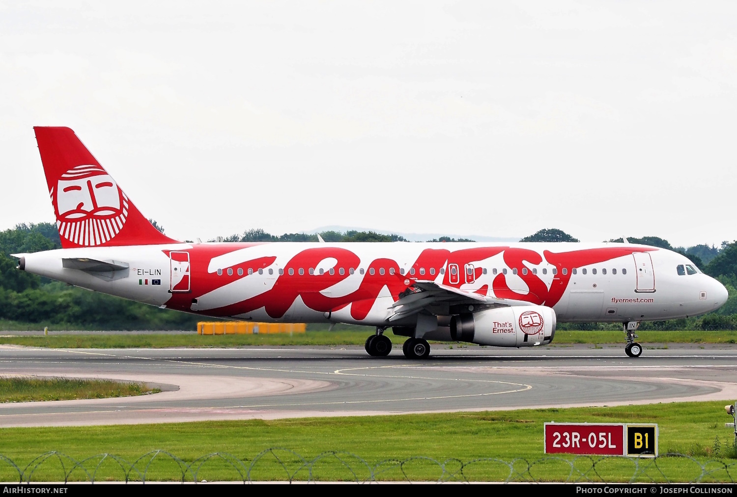 Aircraft Photo of EI-LIN | Airbus A320-232 | Ernest Airlines | AirHistory.net #677301