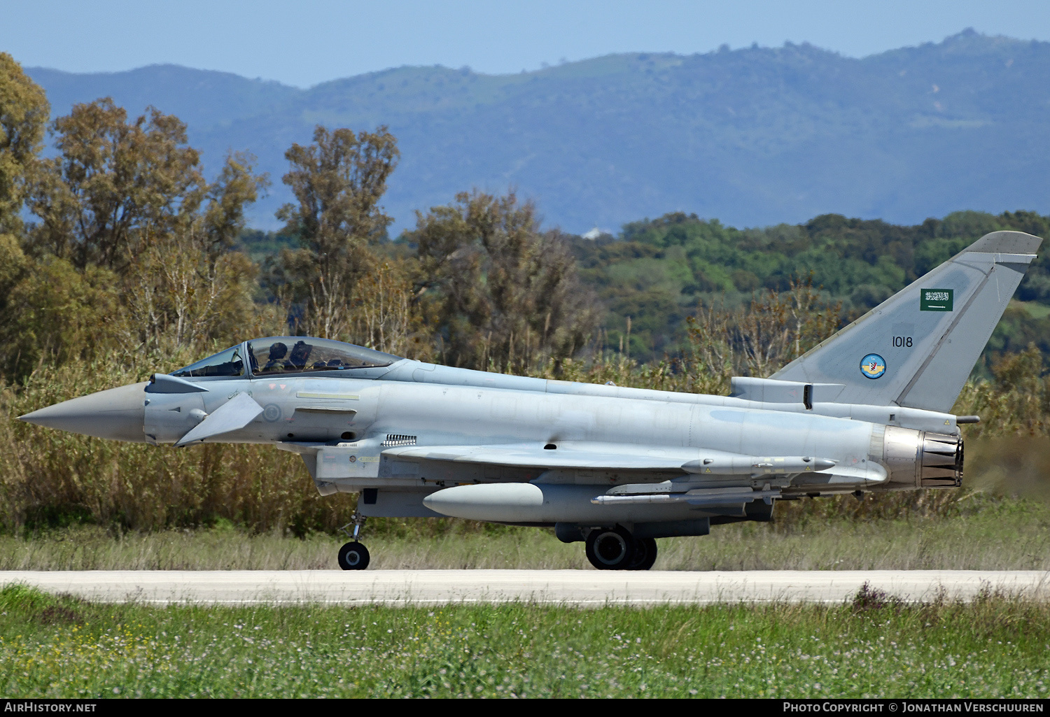 Aircraft Photo of 1018 | Eurofighter EF-2000 Typhoon F2 | Saudi Arabia - Air Force | AirHistory.net #677319