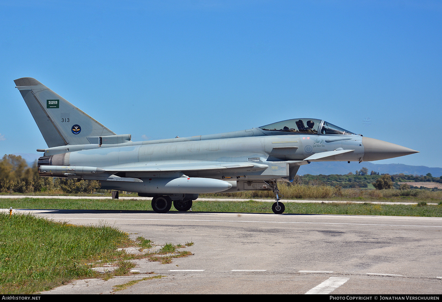 Aircraft Photo of 313 | Eurofighter EF-2000 Typhoon F2 | Saudi Arabia - Air Force | AirHistory.net #677320