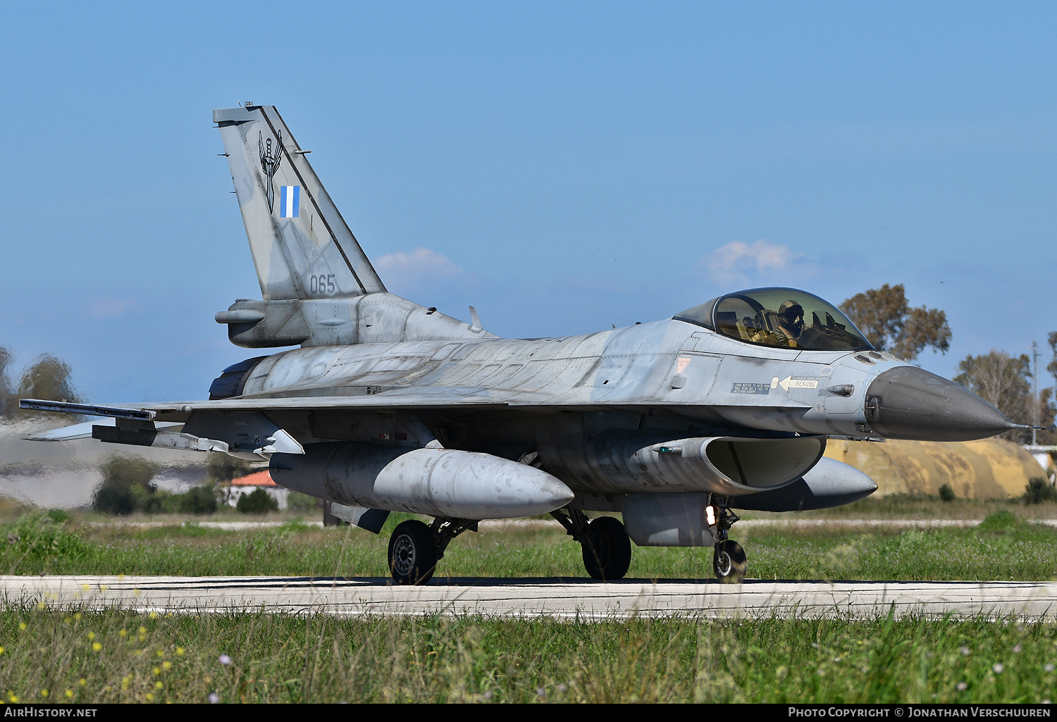 Aircraft Photo of 065 | Lockheed Martin F-16C Fighting Falcon | Greece - Air Force | AirHistory.net #677324