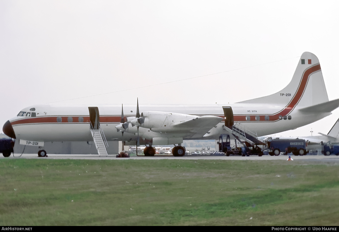 Aircraft Photo of TP-201 / XC-UTA | Lockheed L-188A Electra | Mexico - Air Force | AirHistory.net #677328