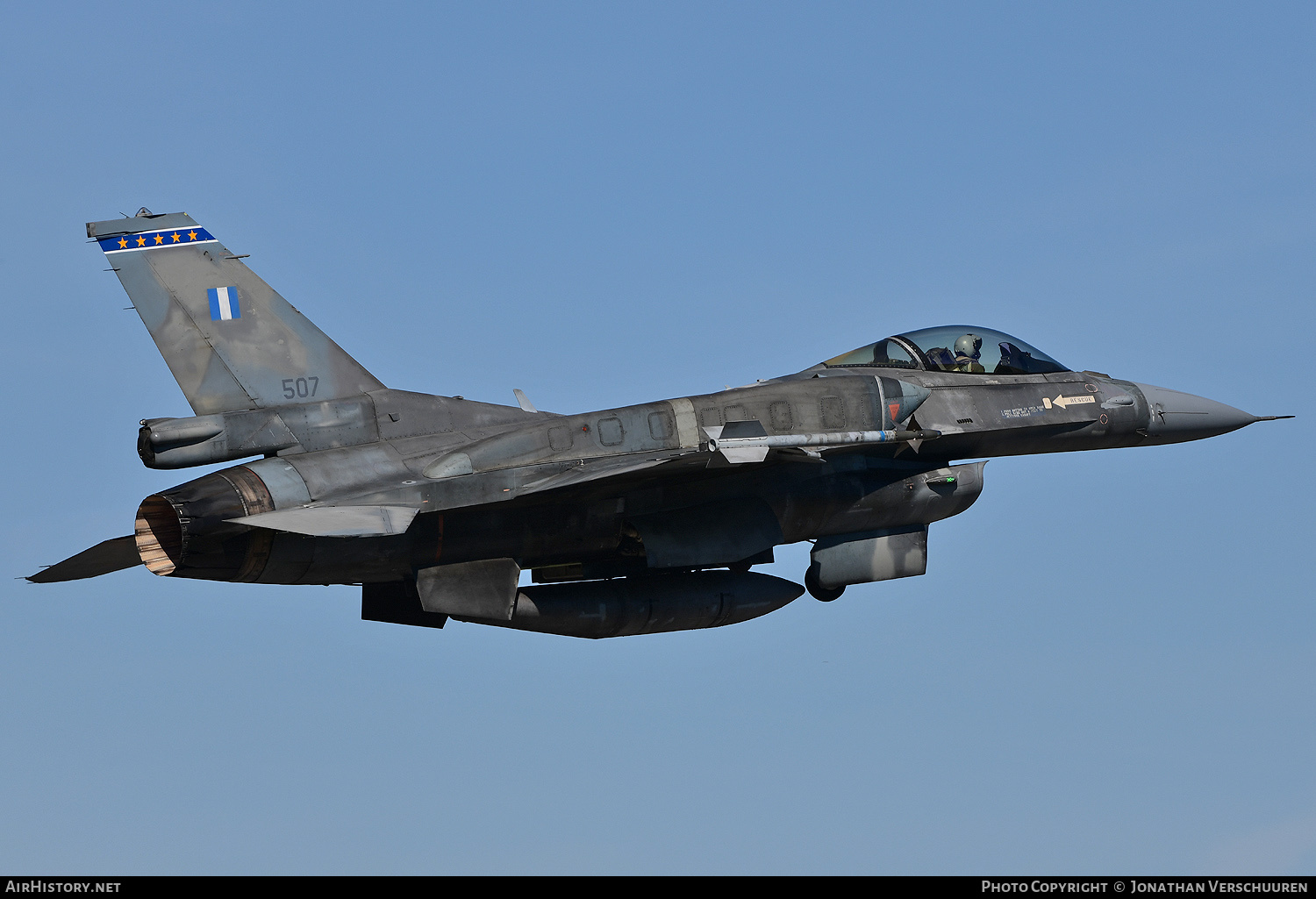 Aircraft Photo of 507 | Lockheed Martin F-16V Fighting Falcon | Greece - Air Force | AirHistory.net #677330