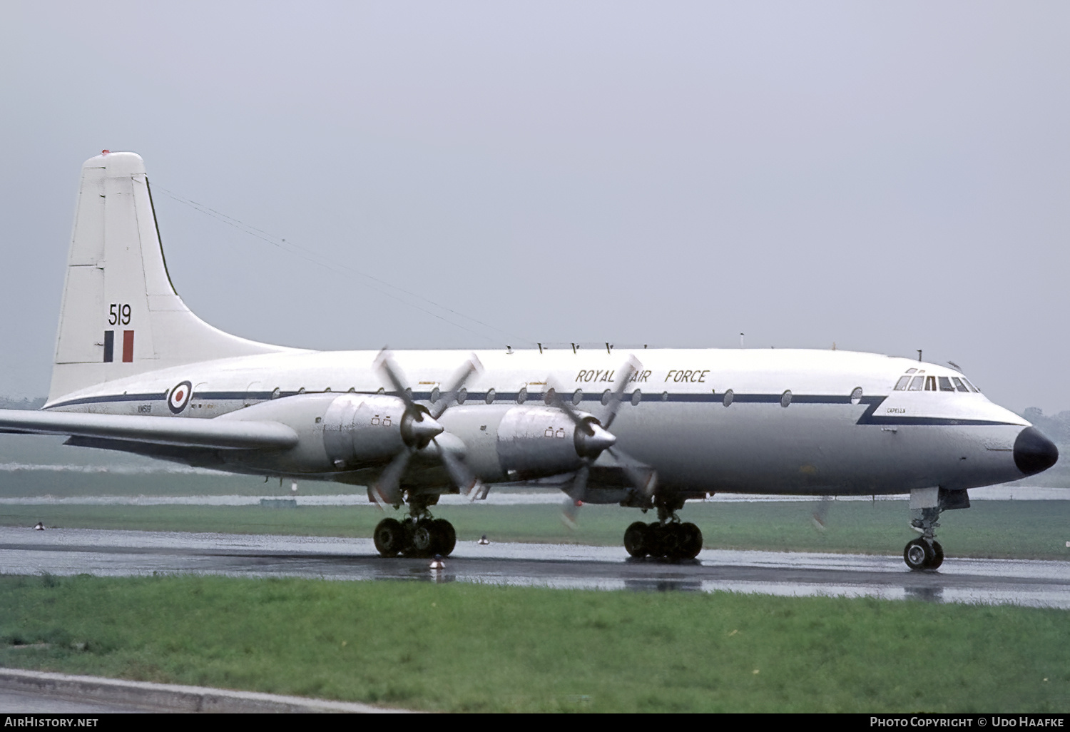 Aircraft Photo of XM519 | Bristol 175 Britannia C.1 (253) | UK - Air Force | AirHistory.net #677332