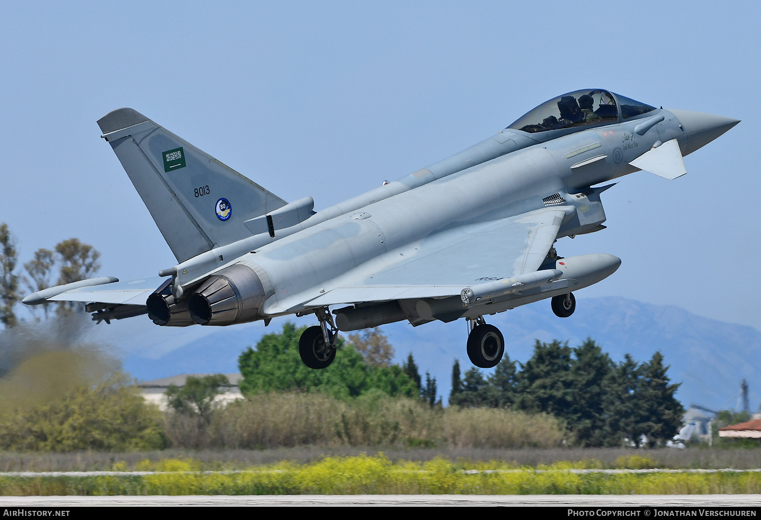 Aircraft Photo of 8013 | Eurofighter EF-2000 Typhoon F2 | Saudi Arabia - Air Force | AirHistory.net #677338
