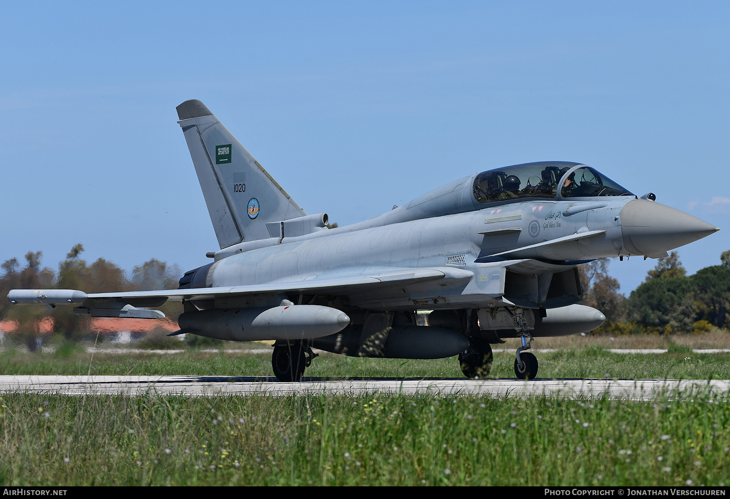 Aircraft Photo of 1020 | Eurofighter EF-2000 Typhoon T3 | Saudi Arabia - Air Force | AirHistory.net #677346