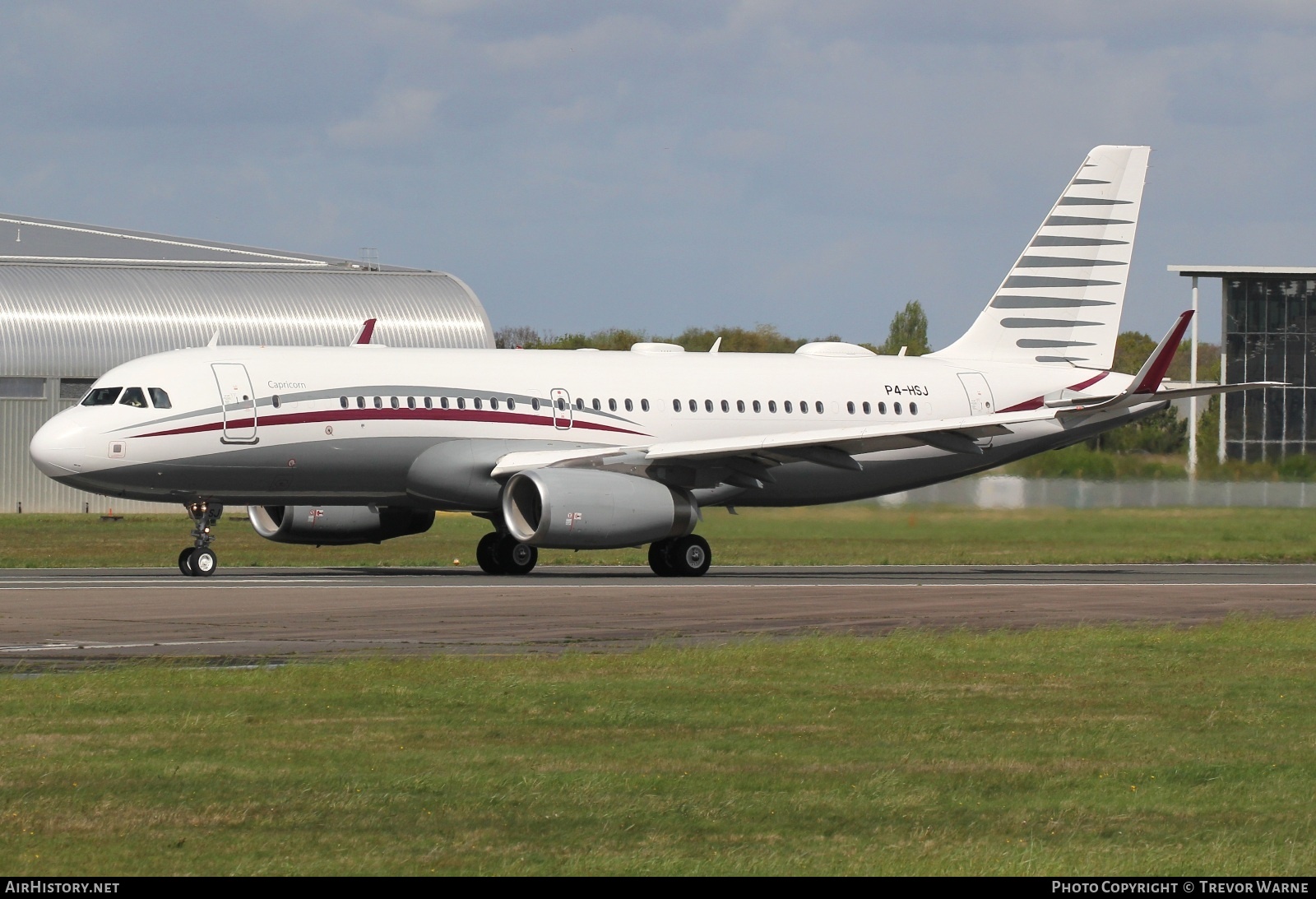 Aircraft Photo of P4-HSJ | Airbus ACJ320 (A320-232/CJ) | AirHistory.net #677349