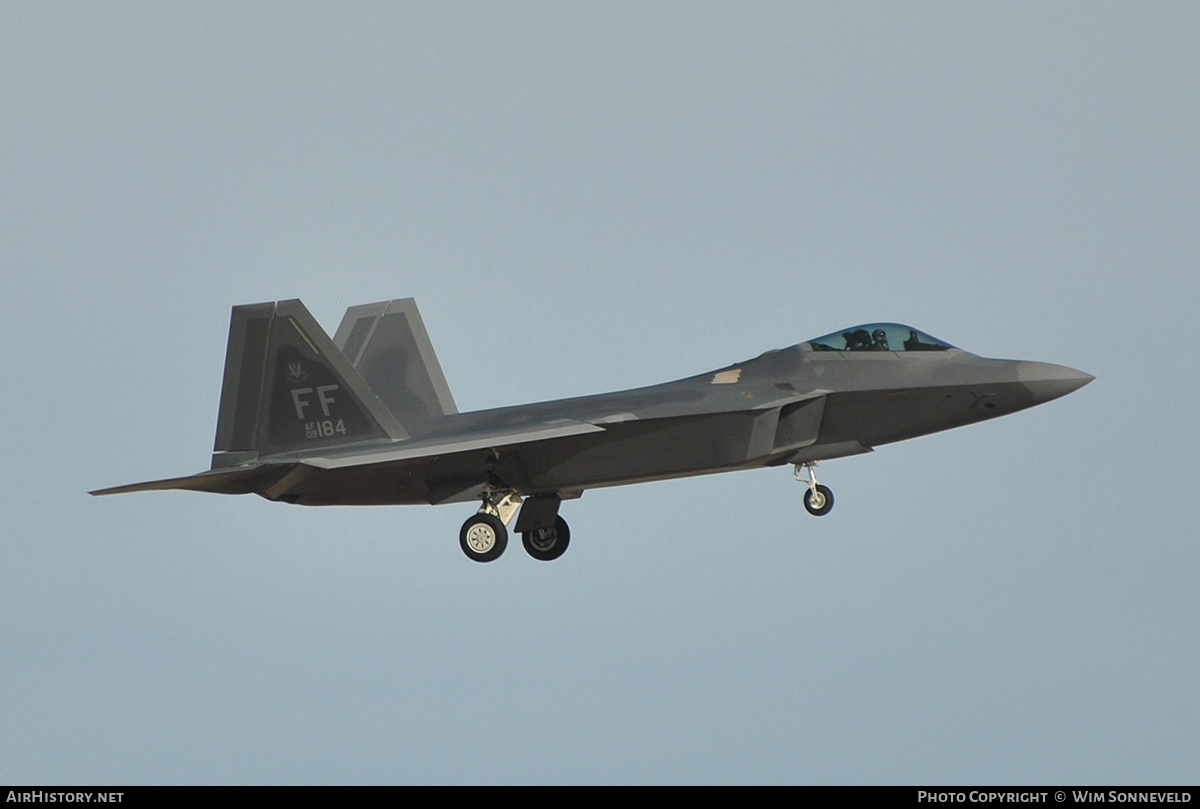 Aircraft Photo of 09-4184 / AF09-184 | Lockheed Martin F-22A Raptor | USA - Air Force | AirHistory.net #677358