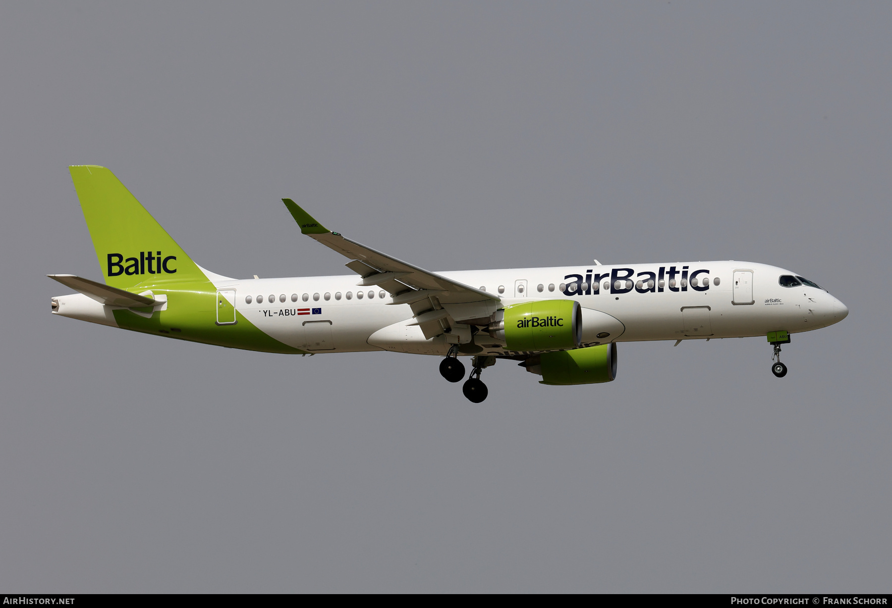 Aircraft Photo of YL-ABU | Airbus A220-300 (BD-500-1A11) | AirBaltic | AirHistory.net #677361