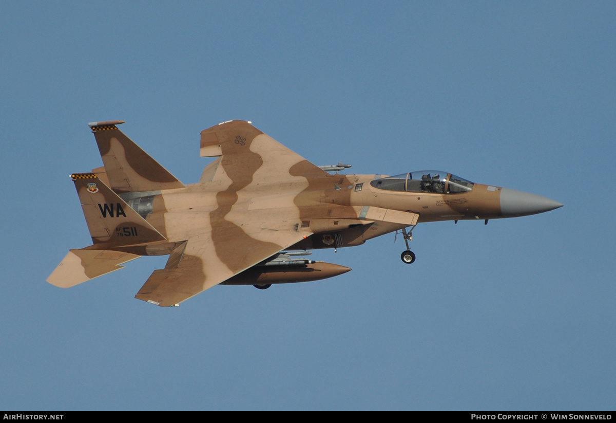 Aircraft Photo of 78-0511 / AF78-511 | McDonnell Douglas F-15C Eagle | USA - Air Force | AirHistory.net #677364