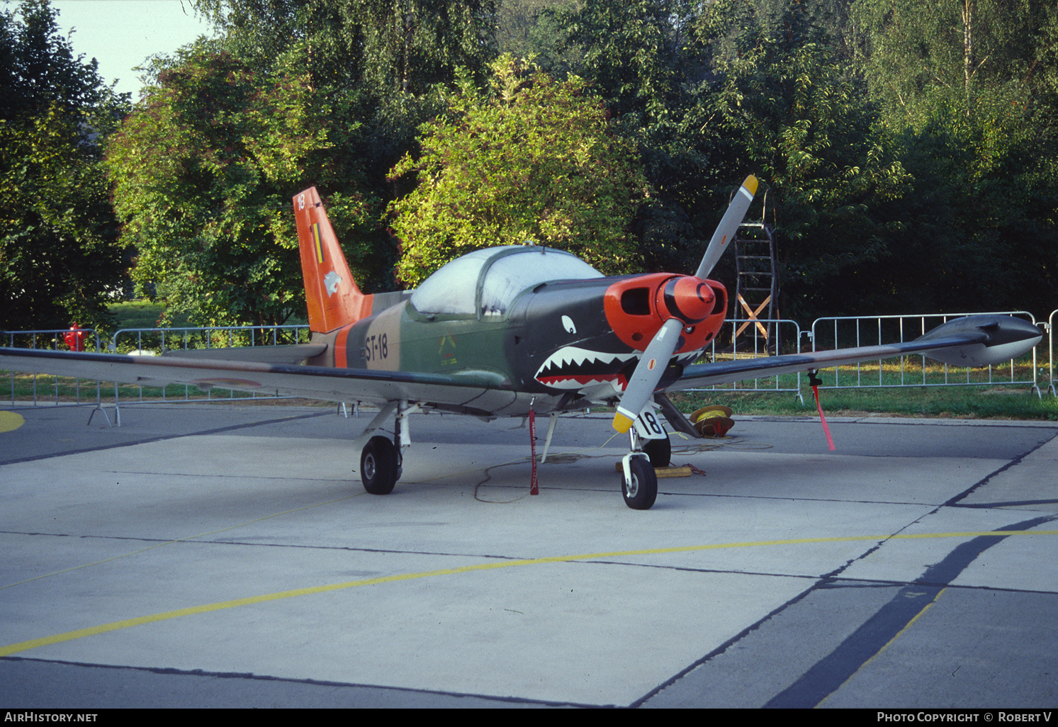 Aircraft Photo of ST-18 | SIAI-Marchetti SF-260M | Belgium - Air Force | AirHistory.net #677368