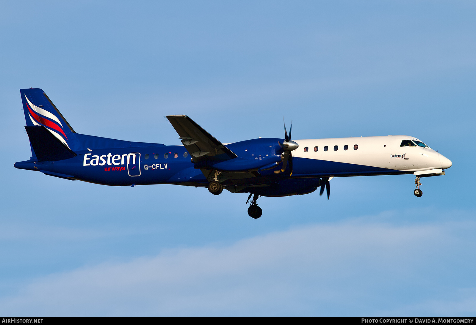 Aircraft Photo of G-CFLV | Saab 2000 | Eastern Airways | AirHistory.net #677374