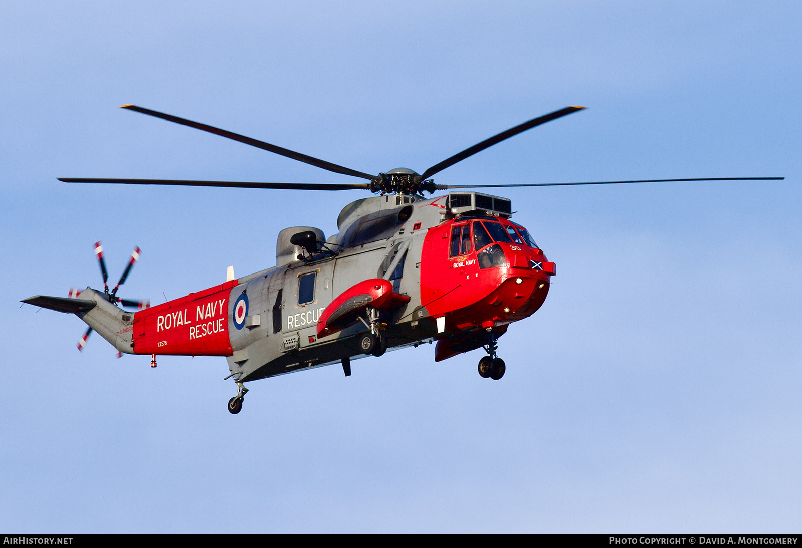 Aircraft Photo of XZ578 | Westland WS-61 Sea King HU5 | UK - Navy | AirHistory.net #677384