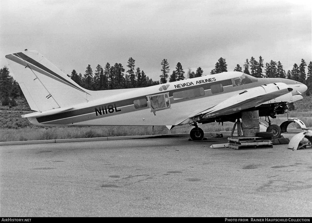 Aircraft Photo of N118L | Pacific Airmotive Tradewind | Nevada Airlines | AirHistory.net #677390