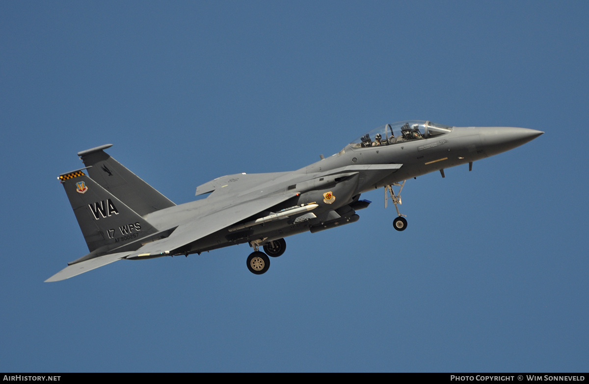 Aircraft Photo of 90-0257 / AF900257 | Boeing F-15E Strike Eagle | USA - Air Force | AirHistory.net #677393