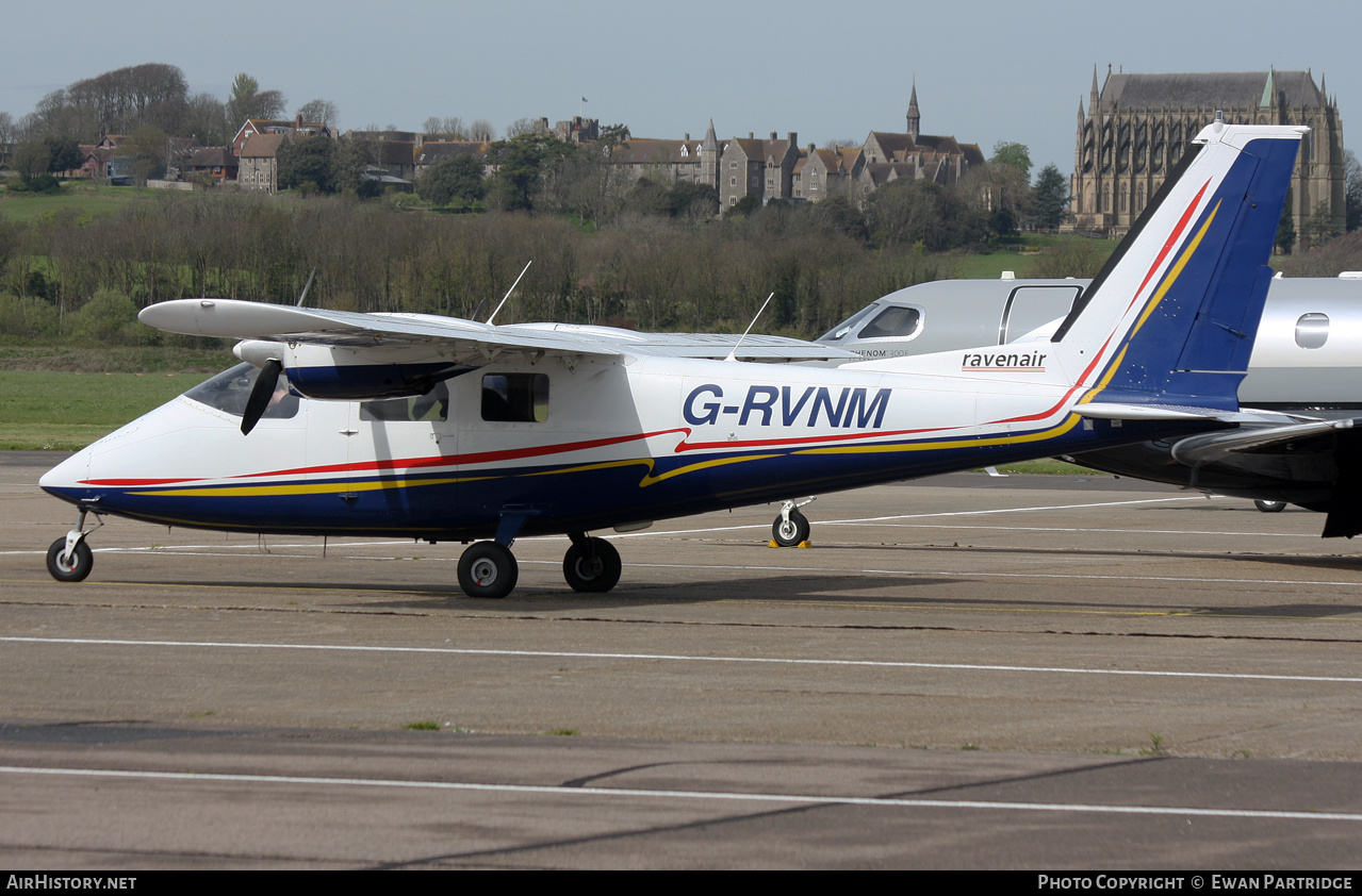 Aircraft Photo of G-RVNM | Partenavia P-68B Victor | Ravenair | AirHistory.net #677394